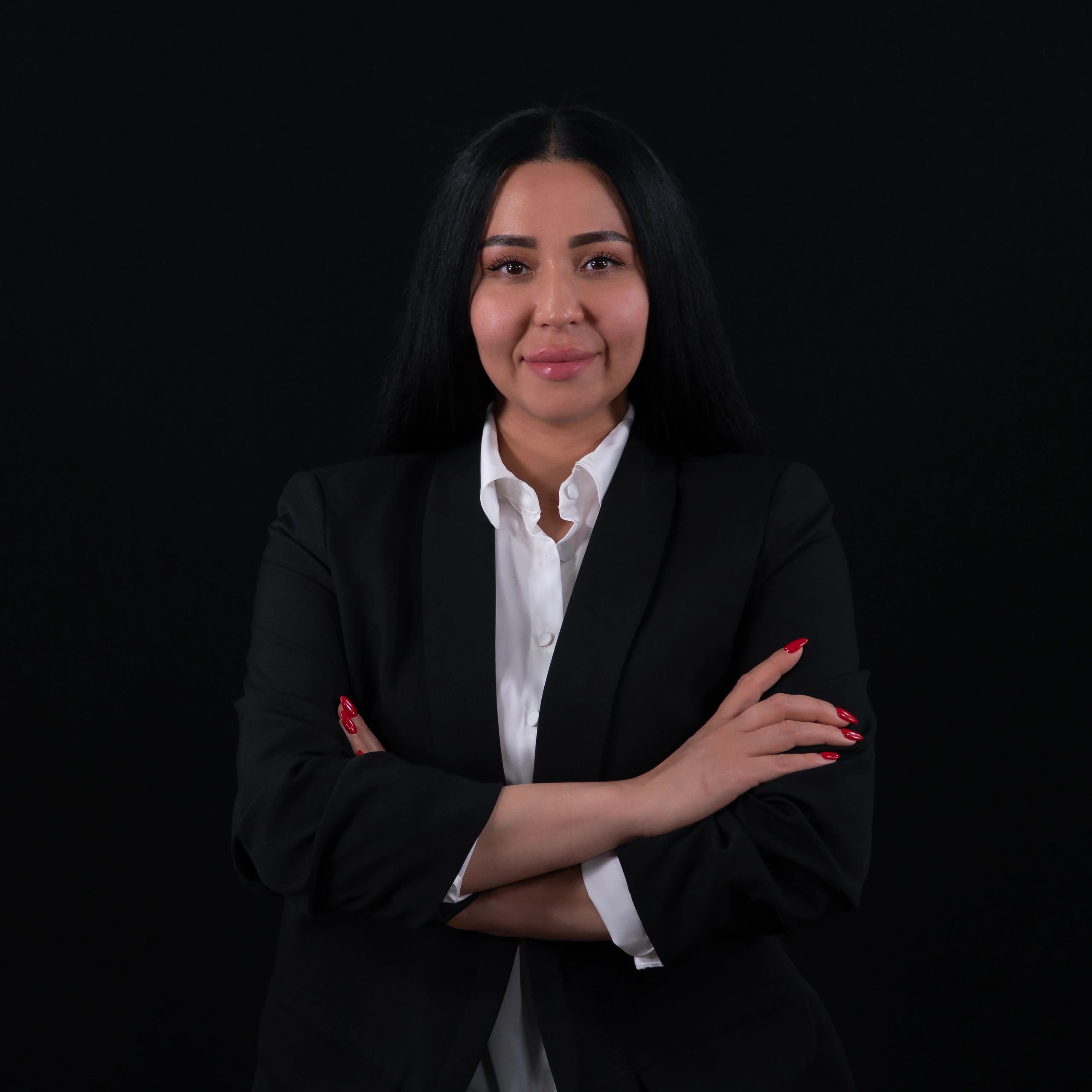 Portrait of marketing manager testimonial author