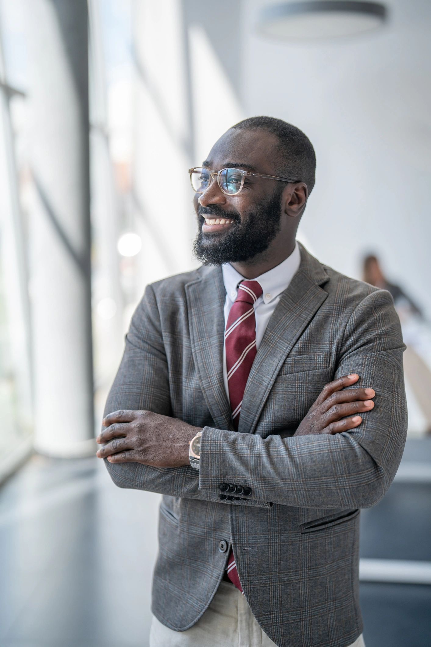 Business professional in a modern office