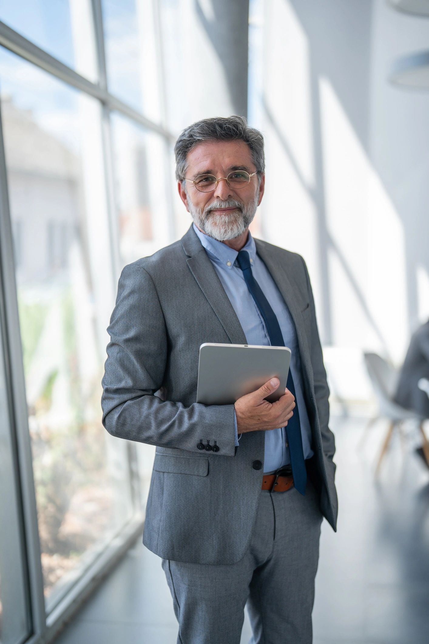 Portrait of a senior business consultant